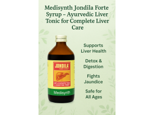 Medisynth Jondila Forte Syrup – Ayurvedic Liver Tonic for Complete Liver Care