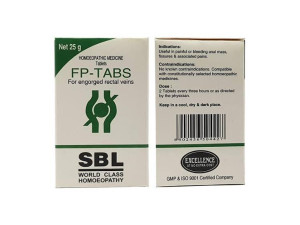 SBL FP Tabs Tablet – Homeopathic Relief for Piles and Anal Discomfort