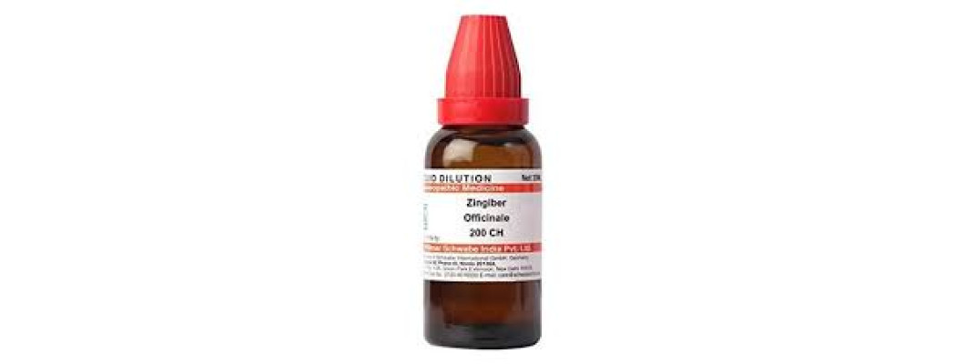 Discover the Healing Power of Dr. Willmar Schwabe Germany Zingiber Officinale Dilution 200