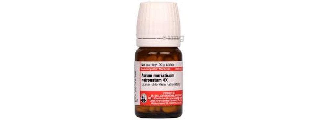 Unlock the Power of Balance with Dr. Willmar Schwabe Germany Aurum Muriaticum Natronatum Trituration Tablet 4X