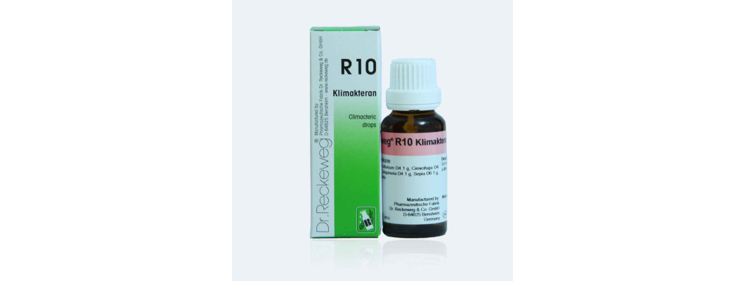 Dr. Reckeweg R10 Climacteric Drops: Natural Relief for Menopausal Symptoms