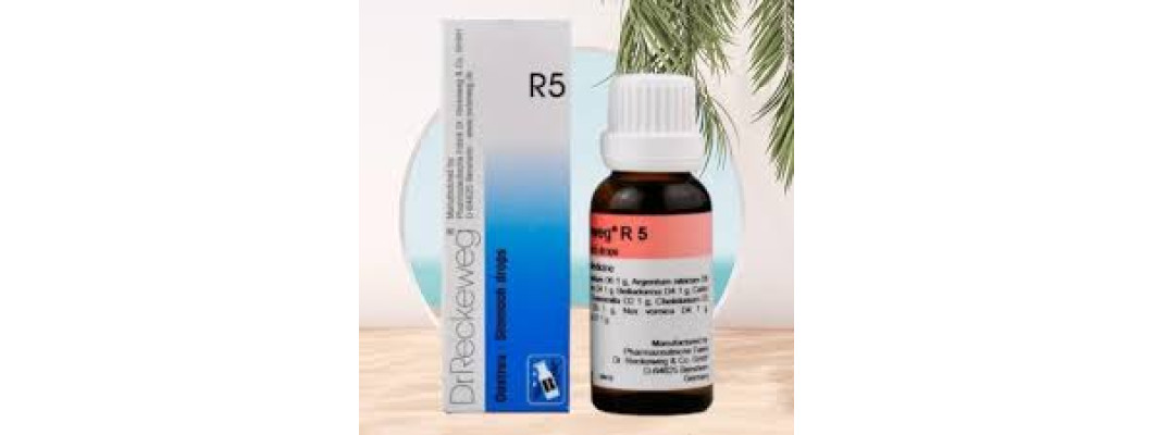 Dr. Reckeweg R5 Stomach and Digestion Drop: Natural Support for Digestive Harmony