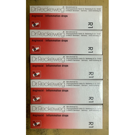 Dr. Reckeweg R1 Inflammation Drop x 5 Bottles Dr. Reckeweg R1 Inflammation Drop x 5 Bottles