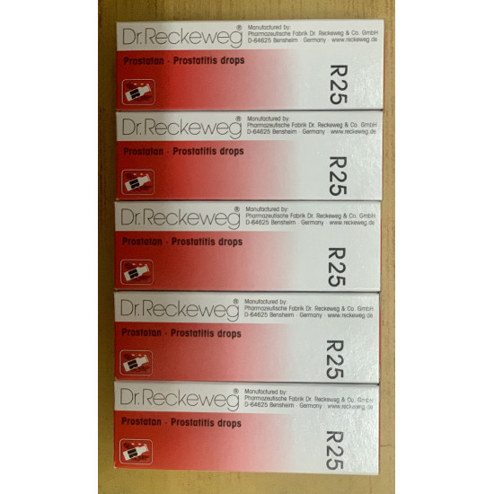 Dr. Reckeweg R25 Prostatitis Drop x 5 Bottles Dr. Reckeweg R25 Prostatitis Drop x 5 Bottles