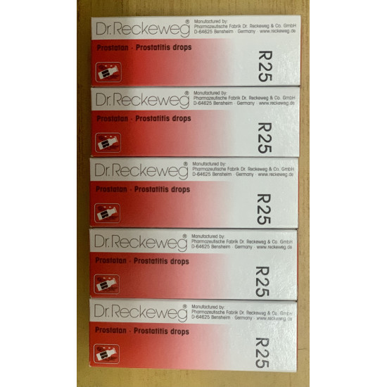 Dr. Reckeweg R25 Prostatitis Drop x 5 Bottles