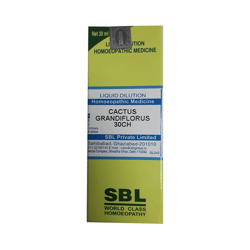 SBL Cactus Grandiflorus Dilution 30 CH SBL Cactus Grandiflorus Dilution 30 CH