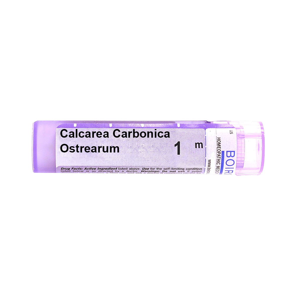 Showing image for Boiron (Calcarea Carbonica) Calcarea Carbonica Ostrearum Pellets 1M Boiron (Calcarea Carbonica) Calcarea Carbonica Ostrearum Pellets 1M Homeopathy Medicine for Bone, Joint & Muscles, Homeopathic medicine for Gout, Homeopathic medicine for Digestive System, Homeopathic medicine for Nausea & Vomiting, Homeopathic medicine f
