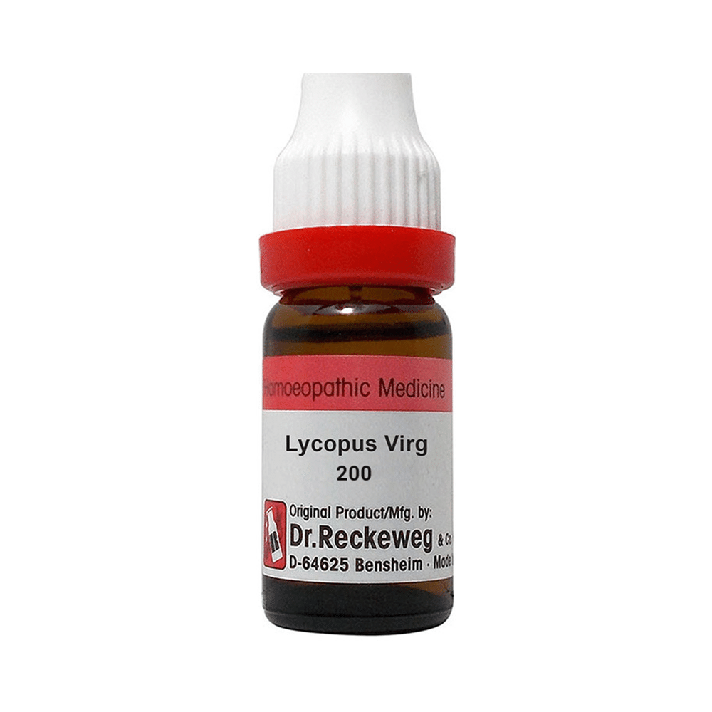 Dr. Reckeweg Lycopus Virg Dilution 200 CH Dr. Reckeweg Lycopus Virg Dilution 200 CH