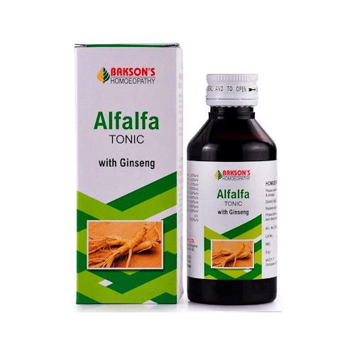 Bakson's Alfalfa Tonic with Ginseng Bakson's Alfalfa Tonic with Ginseng