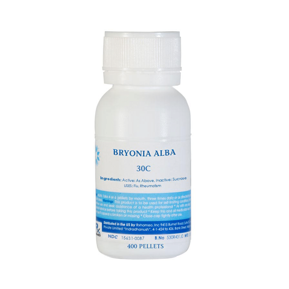 Rxhomeo Bryonia Alba Pellets 30C Rxhomeo Bryonia Alba Pellets 30C