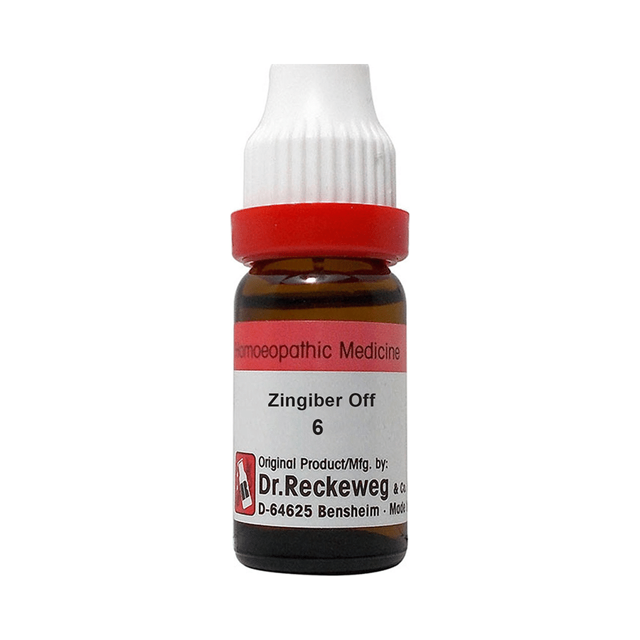 Dr. Reckeweg Zingiber Off Dilution 6 CH