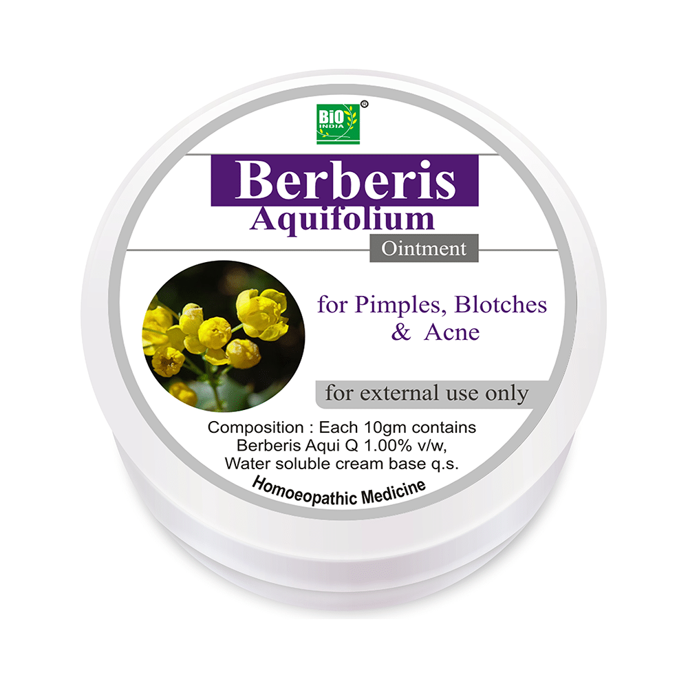 Bio India Berberis Aquifolium Ointment
