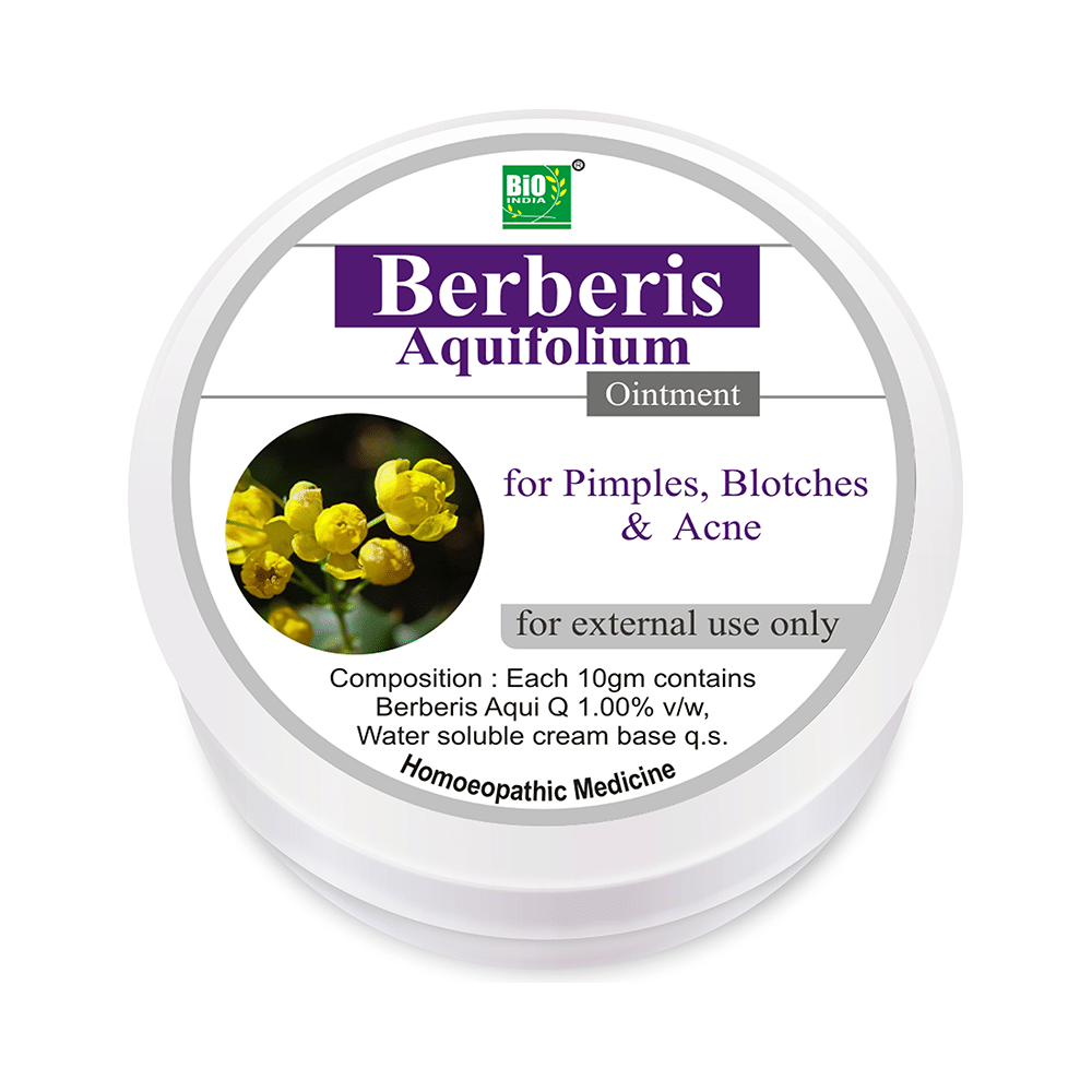 Bio India Berberis Aquifolium Ointment Bio India Berberis Aquifolium Ointment