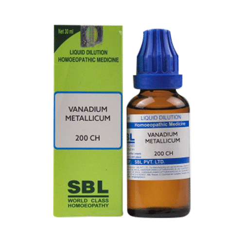 SBL Vanadium Metallicum Dilution 200 CH
