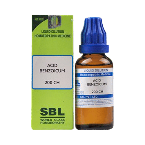 SBL Acid Benzoicum Dilution 200 CH