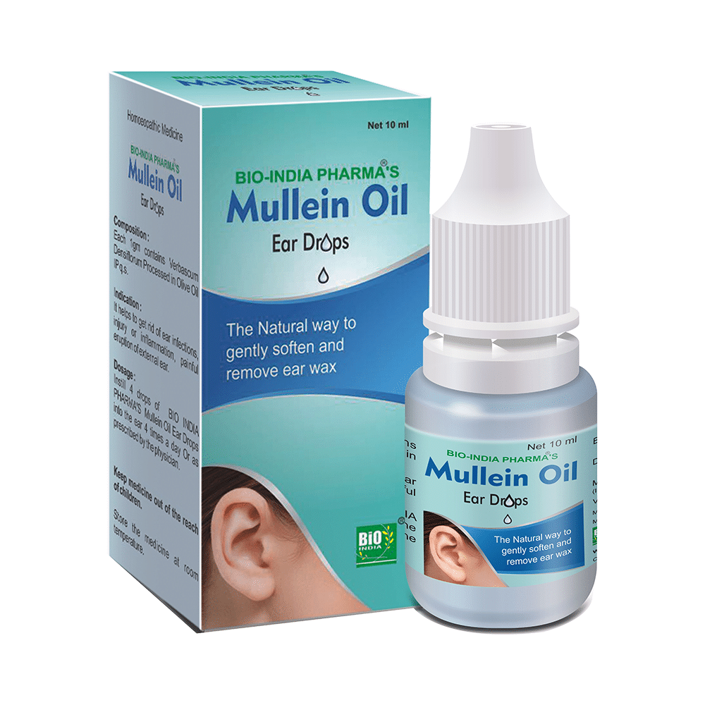 Bio India Mullein Oil Ear Drop Bio India Mullein Oil Ear Drop