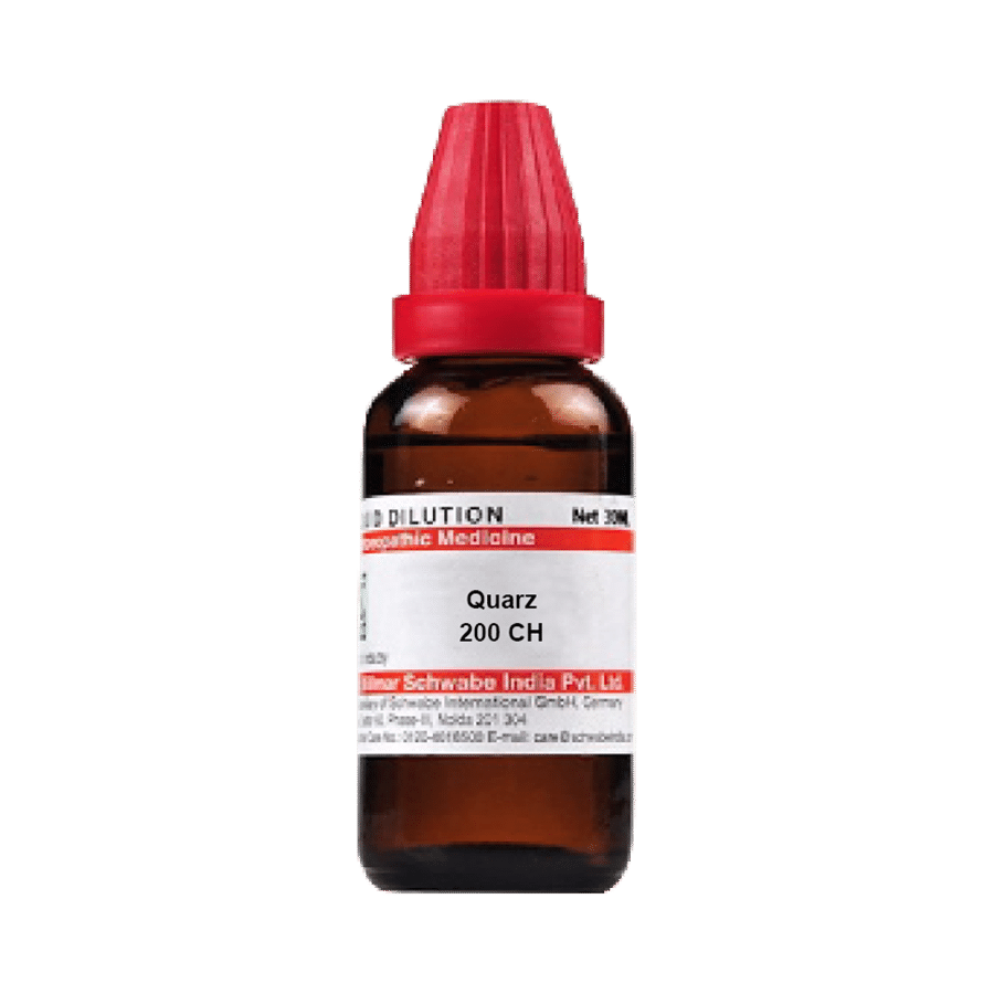Dr Willmar Schwabe India Quarz Dilution 200 CH Dr Willmar Schwabe India Quarz Dilution 200 CH