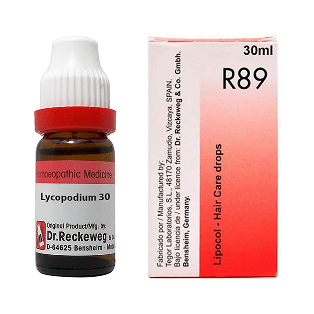 Dr. Reckeweg Hair Care Combo (R89 + Lycopodium Dilution 30CH)