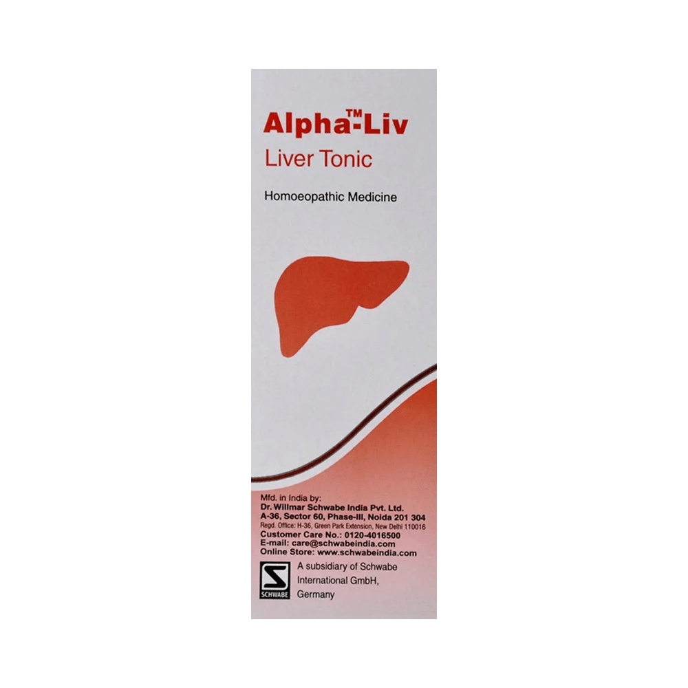Dr Willmar Schwabe India Alpha-Liv Liver Tonic Dr Willmar Schwabe India Alpha-Liv Liver Tonic