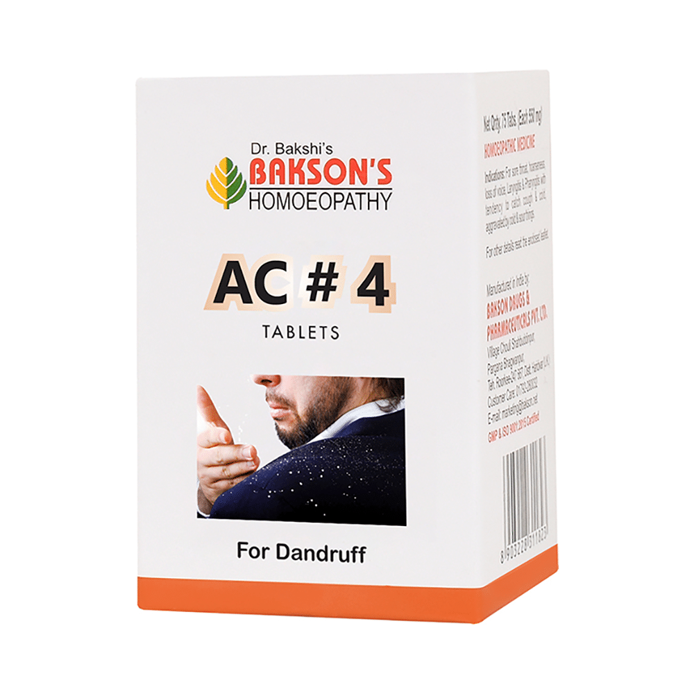 Bakson's AC#4 Tablet Bakson's AC#4 Tablet
