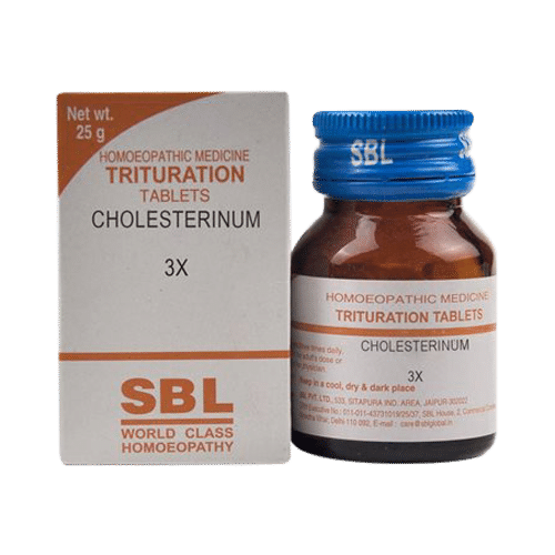 SBL Cholesterinum Trituration Tablet 3X