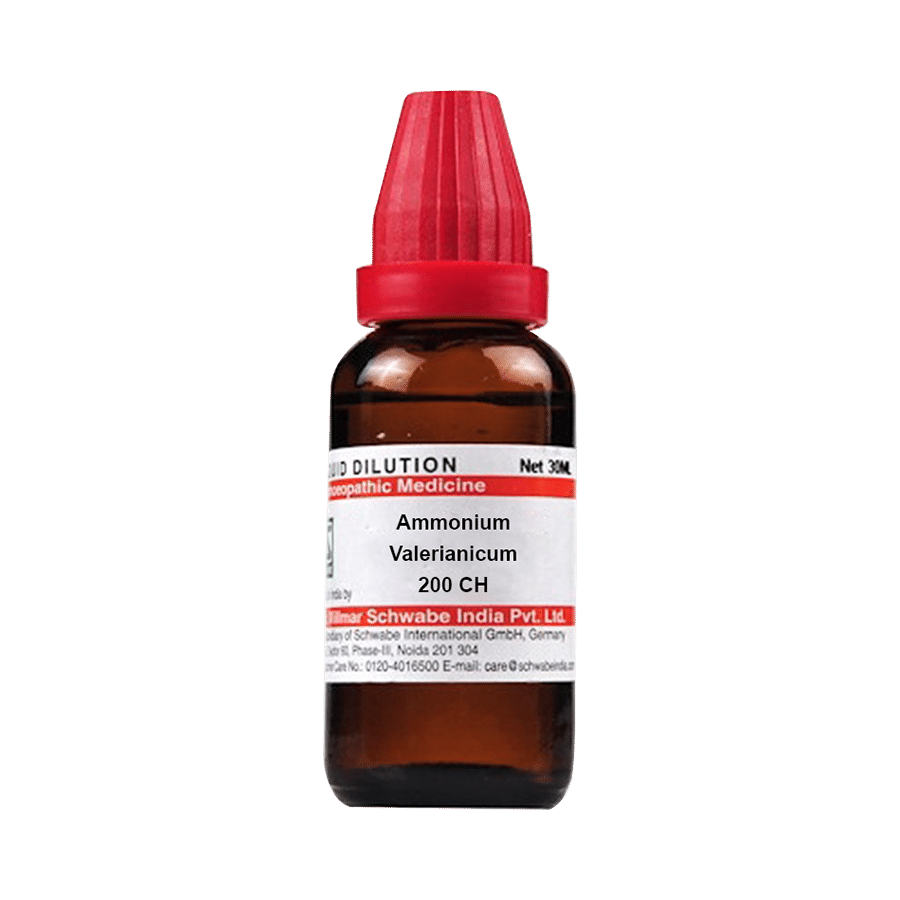 Dr Willmar Schwabe India Ammonium Valerianicum Dilution 200 CH