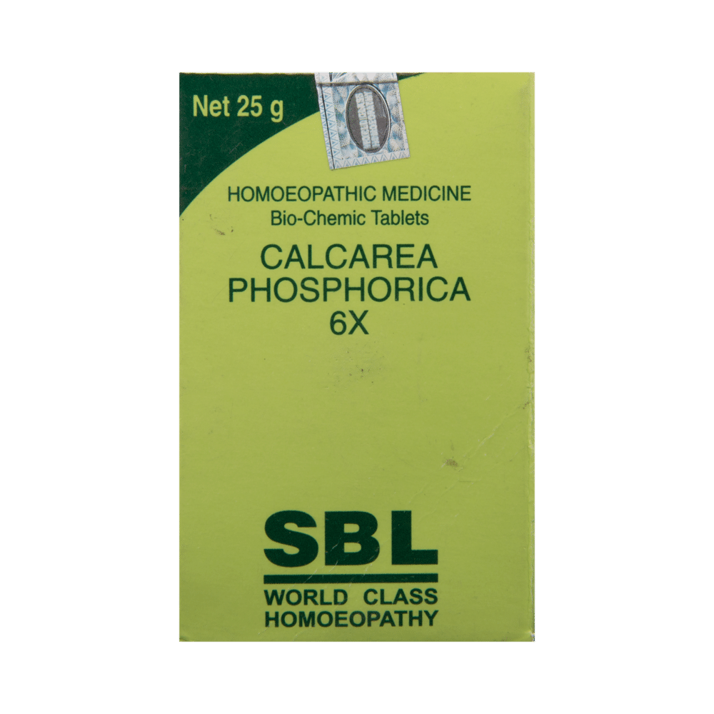 SBL Calcarea Phosphorica Biochemic Tablet 6X