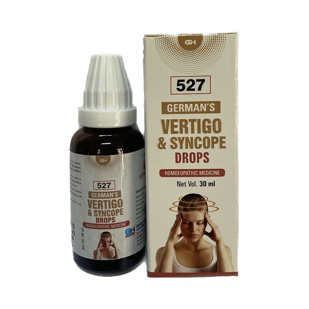 German's 527 Vertigo & Syncope Drop German's 527 Vertigo & Syncope Drop