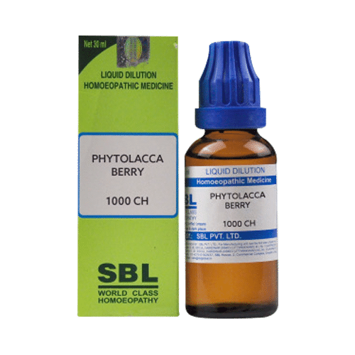 SBL Phytolacca Berry Dilution 1000 CH SBL Phytolacca Berry Dilution 1000 CH