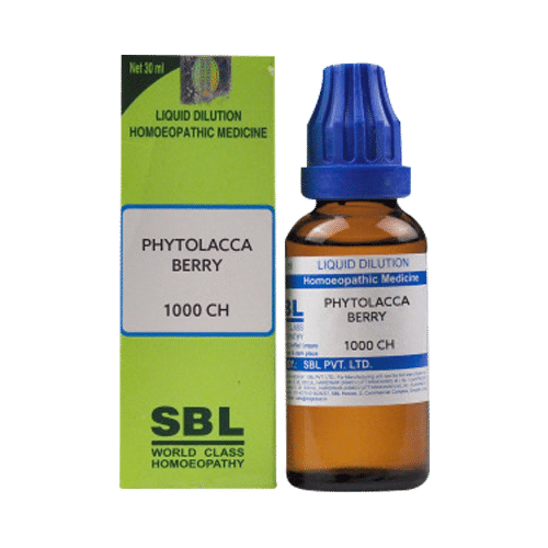 SBL Phytolacca Berry Dilution 1000 CH