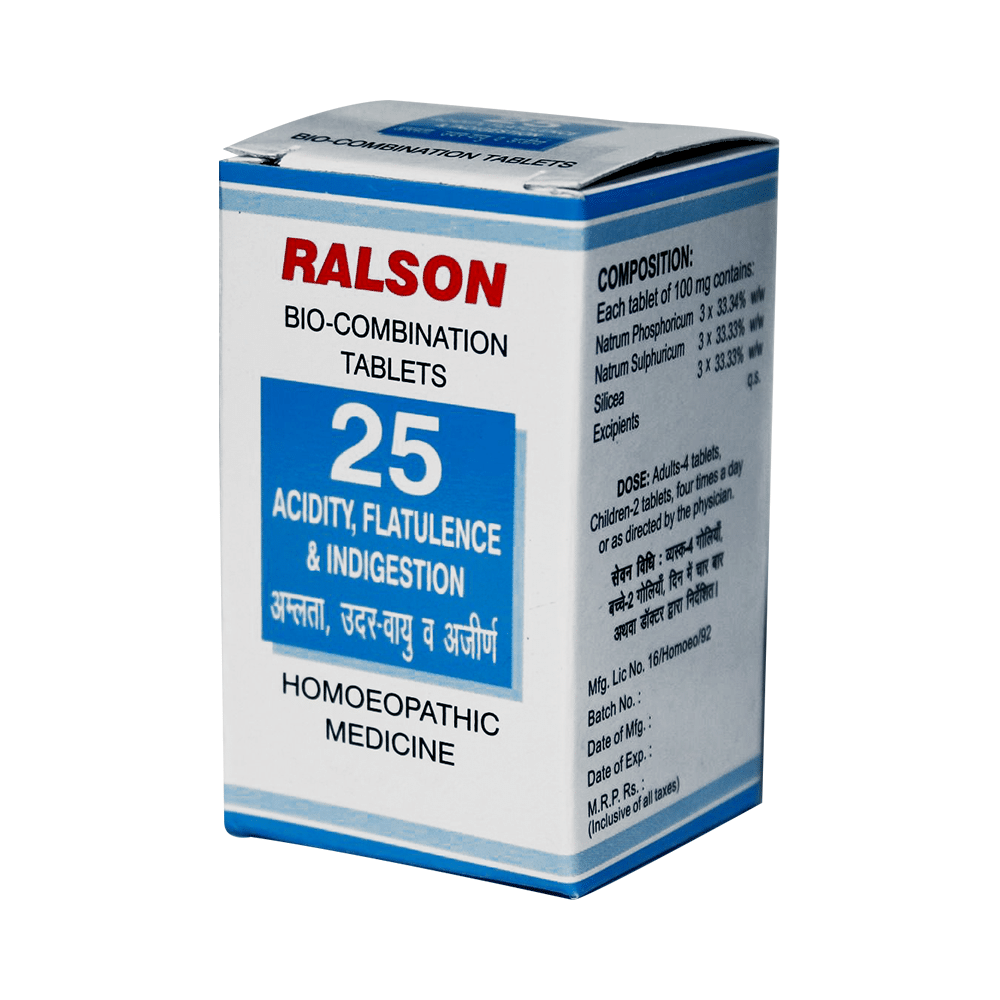 Ralson Remedies Bio-Combination 25 Tablet
