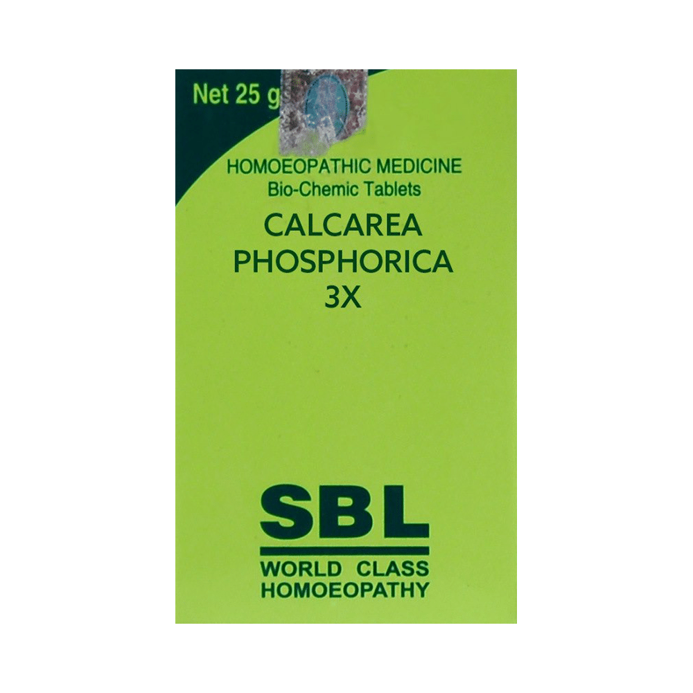 SBL Calcarea Phosphorica Biochemic Tablet 3X