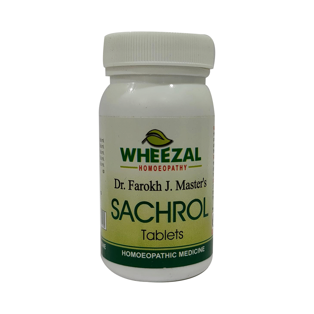 Wheezal Dr. Farokh J. Master's Sachrol Tablet