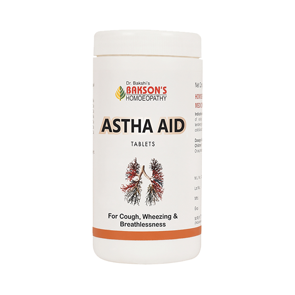 Bakson's Astha Aid Tablet Bakson's Astha Aid Tablet