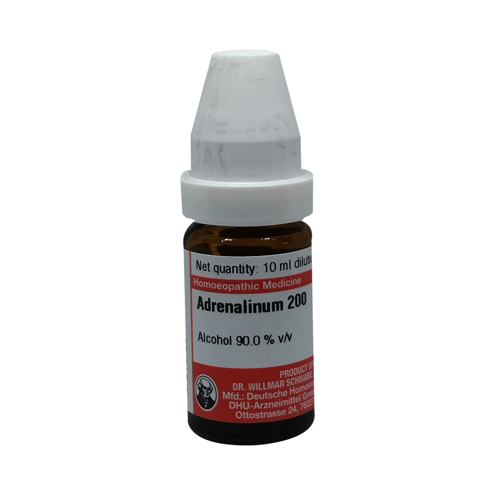 Dr Willmar Schwabe Germany Adrenalinum Dilution 200