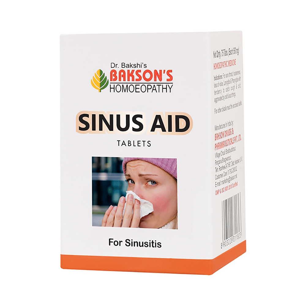 Bakson's Sinus Aid Tablet