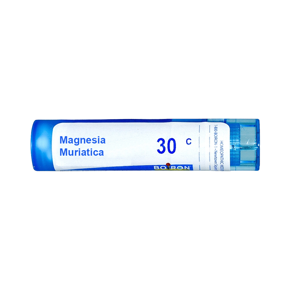 Boiron Magnesium Muriaticum Single Dose Approx 200 Microgranules 30 CH 30 CH image