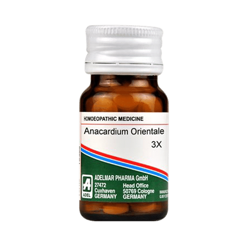 ADEL Anacardium Orientale Trituration Tablet 3X ADEL Anacardium Orientale Trituration Tablet 3X