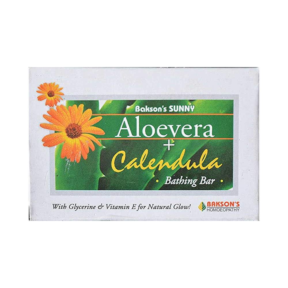 Bakson's Aloevera+Calendula Bathing Bar Bakson's Aloevera+Calendula Bathing Bar