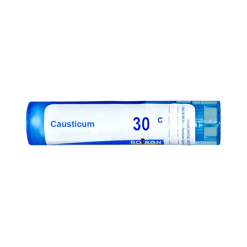 Boiron Causticum Pellets 30C Homeopathic medicine for Respiratory System, Homeopathic medicine for Cough image