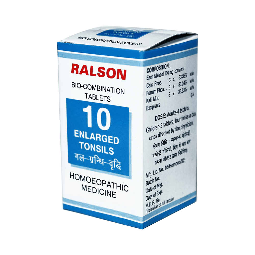 Ralson Remedies Bio-Combination 10 Tablet