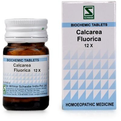 Dr Willmar Schwabe India Calcarea Fluorica Biochemic Tablet 12X