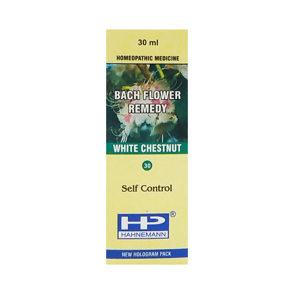 Hahnemann Bach Flower White Chestnut 30 Hahnemann Bach Flower White Chestnut 30