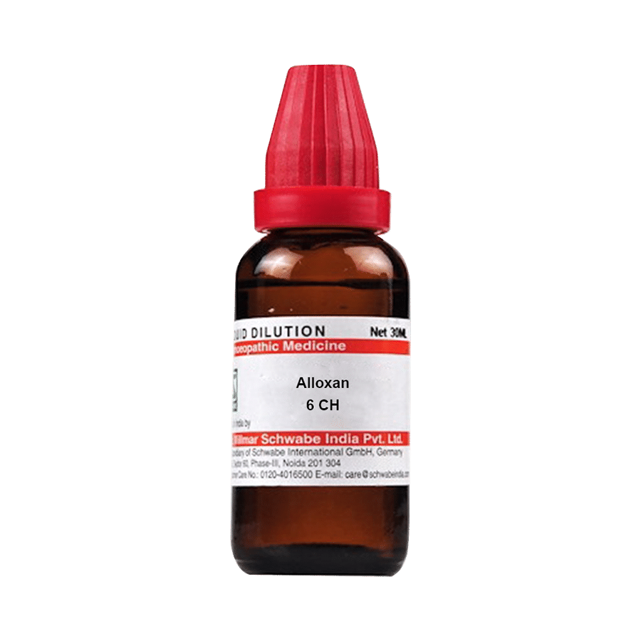Dr Willmar Schwabe India Alloxan Dilution 6 CH