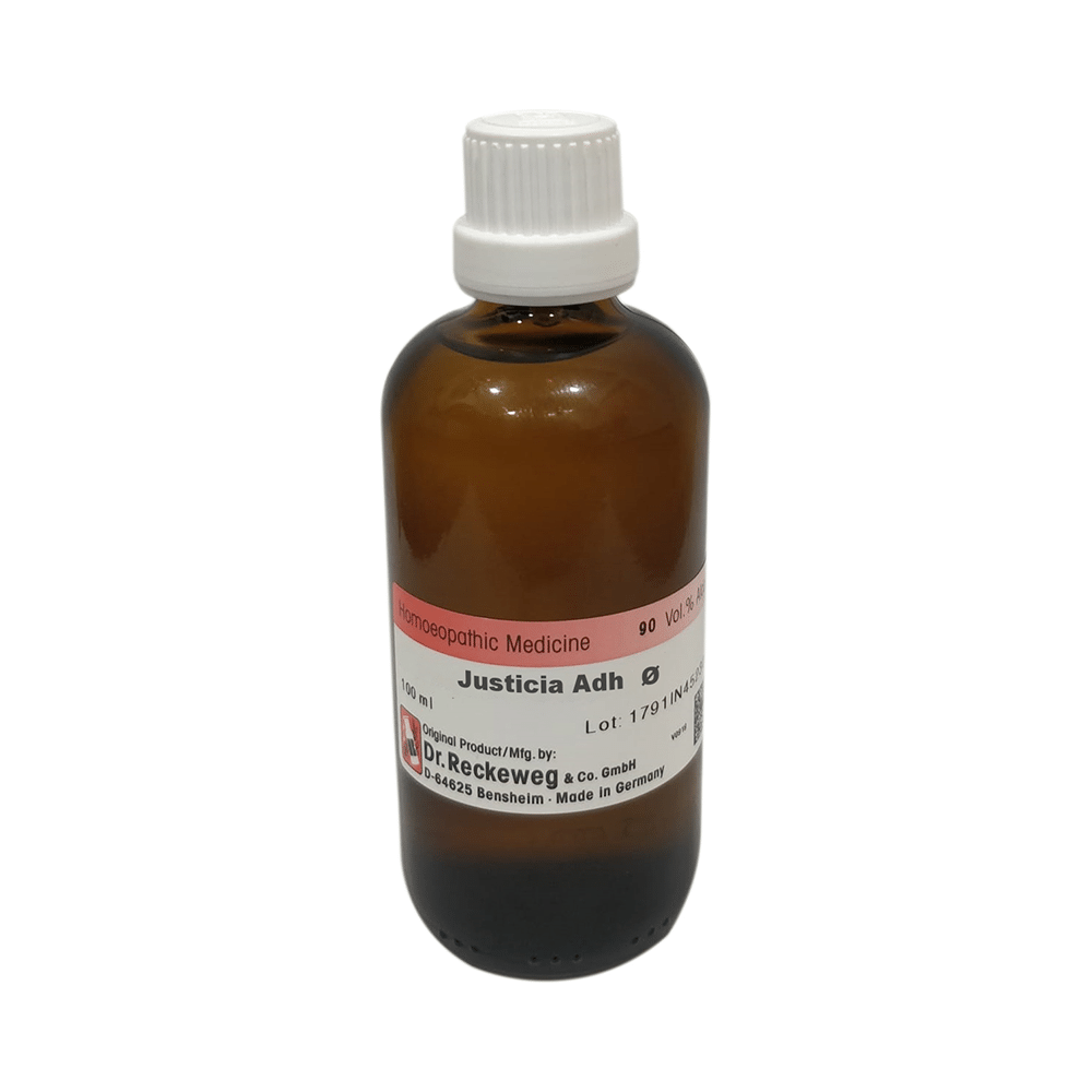 Dr. Reckeweg Justicia Adhatoda 2X Mother Tincture Q Dr. Reckeweg Justicia Adhatoda 2X Mother Tincture Q