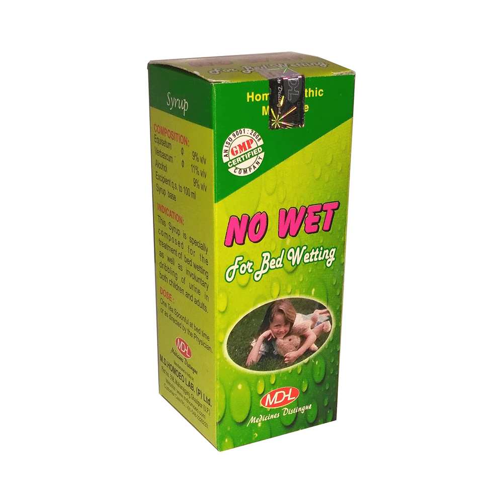 MD Homoeo No Wet Syrup MD Homoeo No Wet Syrup