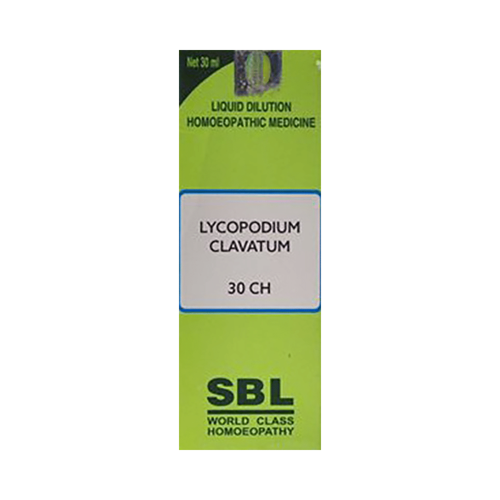 SBL Lycopodium Clavatum Dilution 30 CH