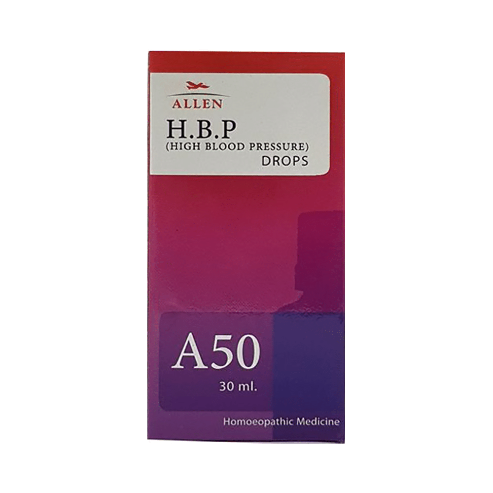 Allen A50 H.B.P (High Blood Pressure) Drop Allen A50 H.B.P (High Blood Pressure) Drop