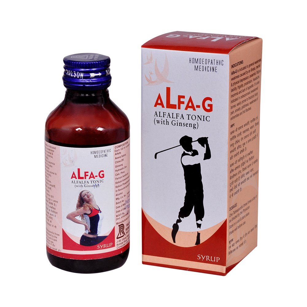 Ralson Remedies Alfa-G Alfalfa Tonic With Ginseng