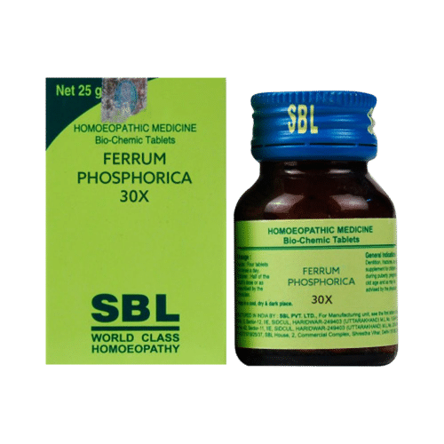 SBL Ferrum Phosphoricum Biochemic Tablet 30X